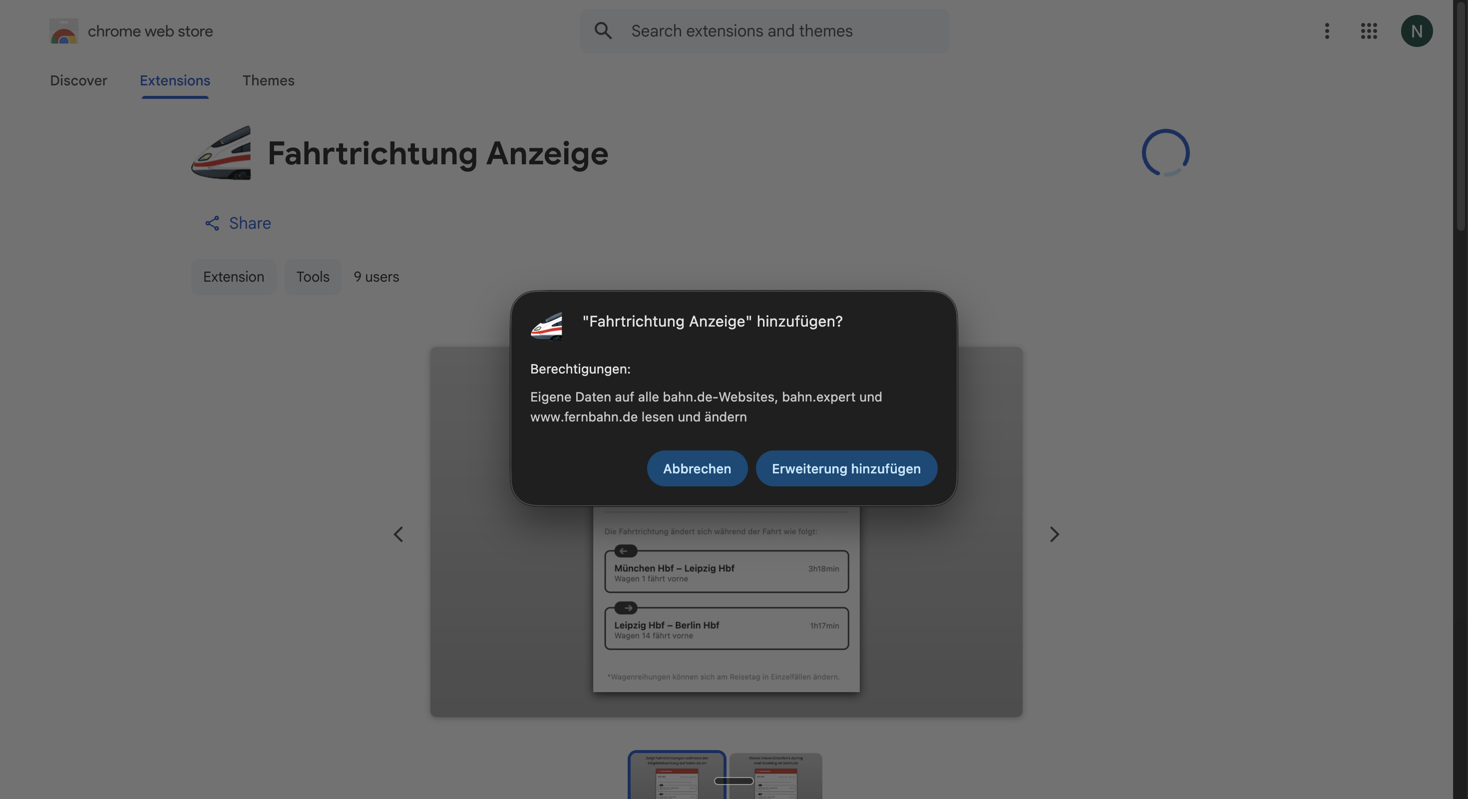 Bestätigungsdialog